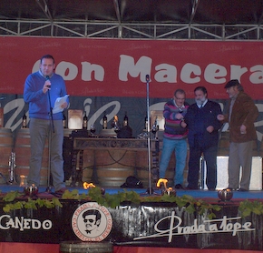 Ángel Osorio fue el mantenedor de la fiesta