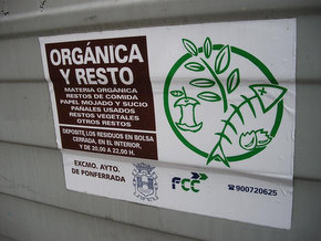 Foto facilitada por Ecobierzo donde se invita al reciclaje
