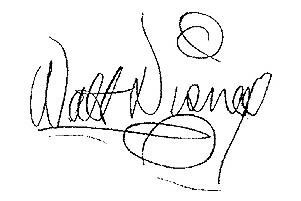 Firma de Walt Disney, en la que se basó la tipografía del logo de la compañía