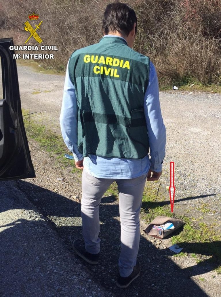 recuperacion bolso guardia civil bembibre marzo 2019