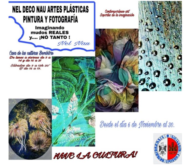 Cartel exposición Neli Cabaleiro Bembibre noviembre 2019