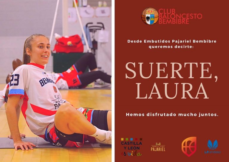 Laura Méndez despedida CB Bembibre Embutidos Pajariel