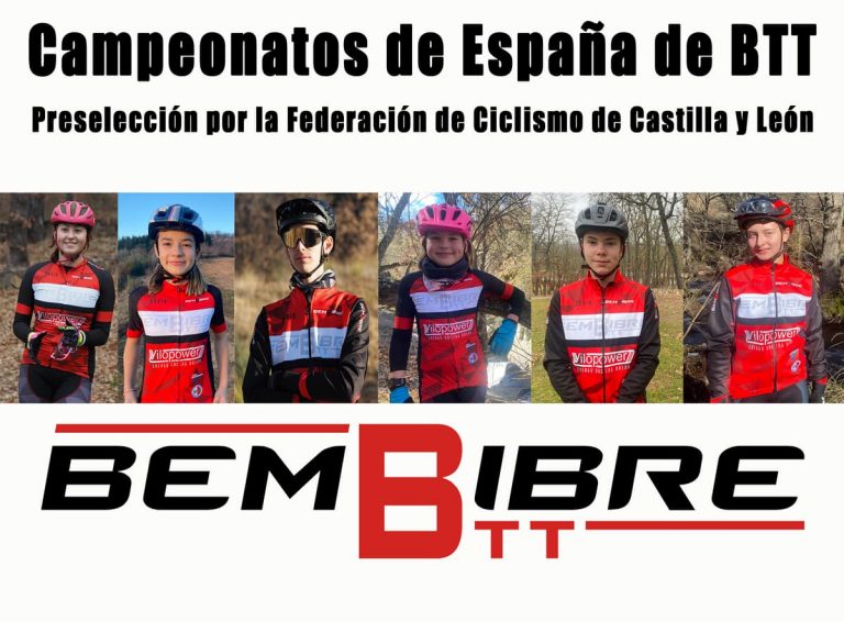 Preseleccionados Bembibre BTT Campeonatos de España