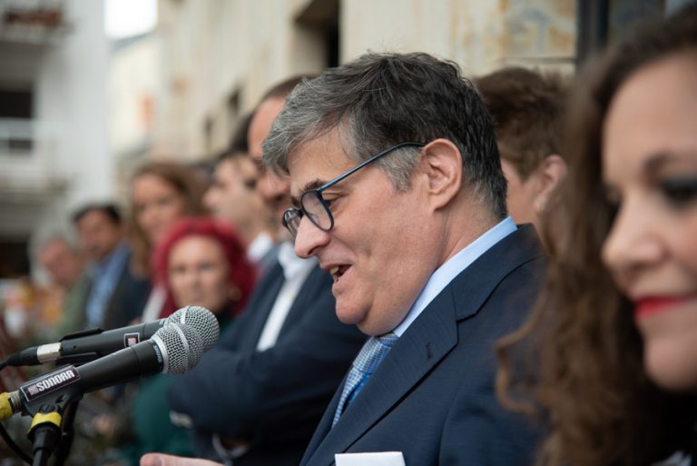 Pregon Fiestas del Santo Bembibre 2022 Carlos Martínez cónsul España Uzbekistán
