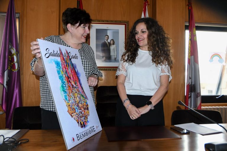 Fiestas del Santo Bembibre 2022 Belén Martín Silvia Cao