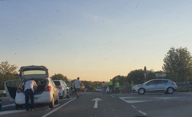 Accidente Bembibre motocicleta