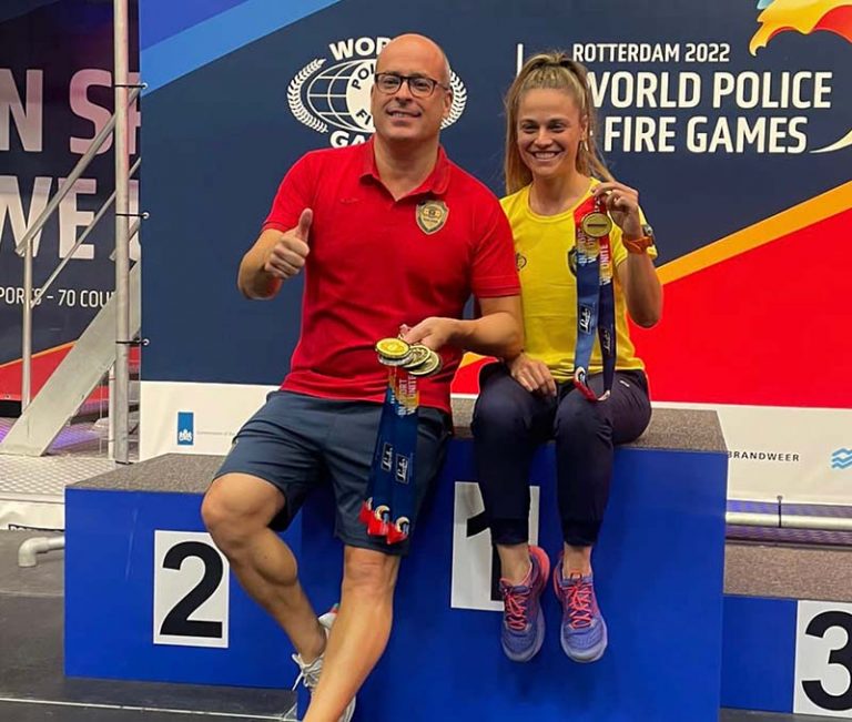 Isaac Mao y Alicia Vazquez