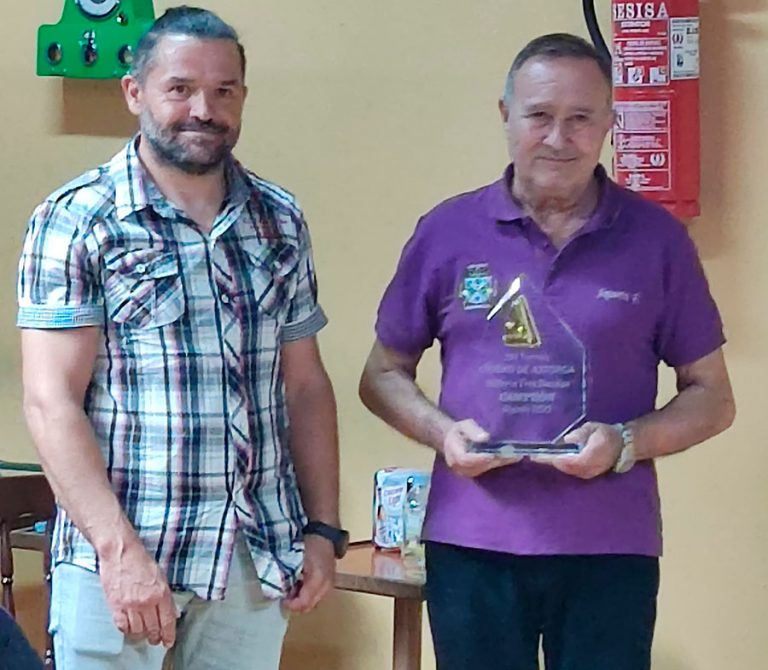 Agustin Fernandez ganador del Ciudad de Astorga