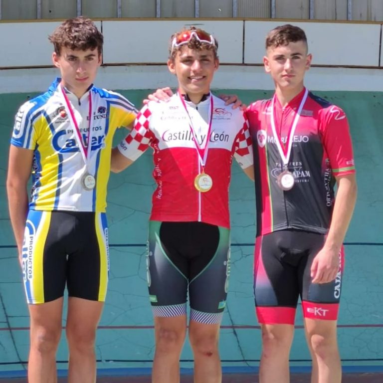 Alvaro Barros campeon de Castilla y León de ciclismo en pista