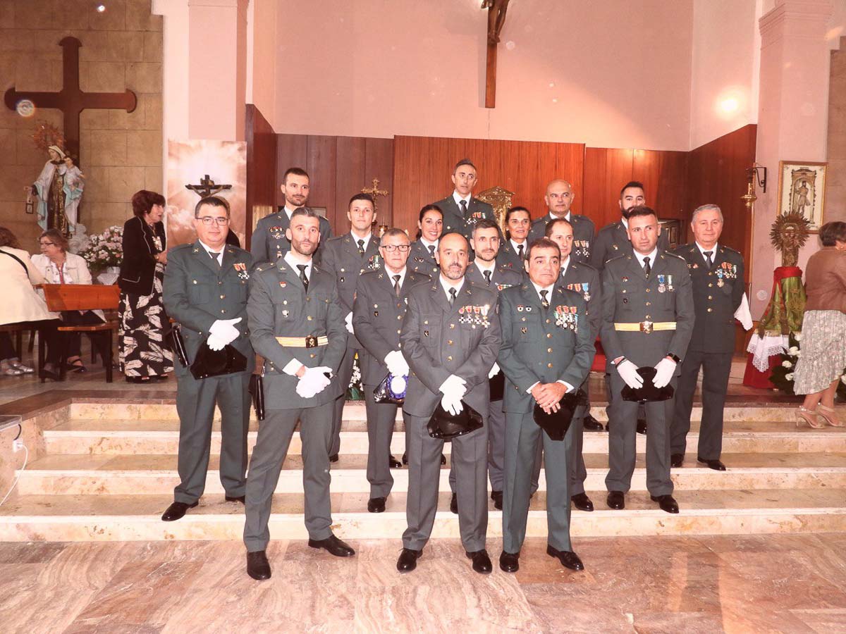 Guardia Civil Bembibre fiesta del Pilar