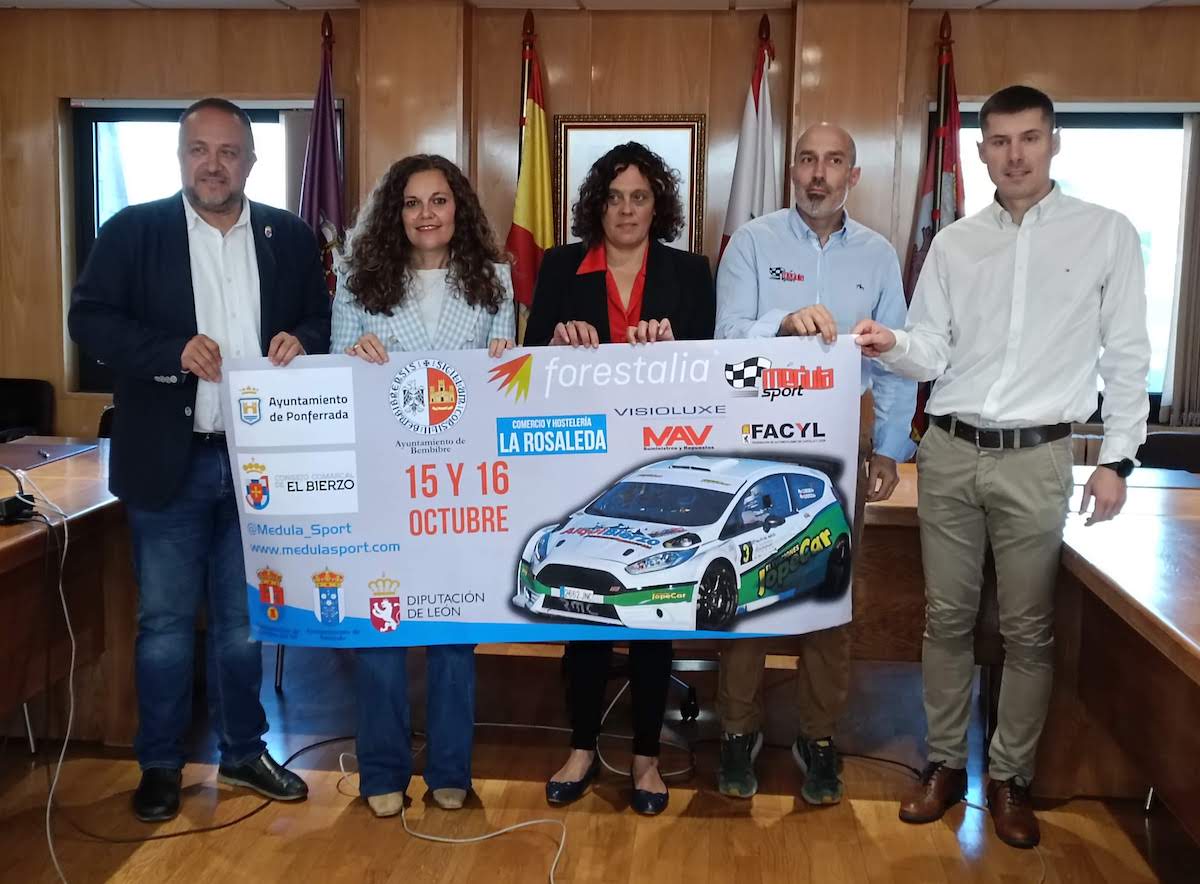 Presentación Rallye de Tierra del Bierzo 2022