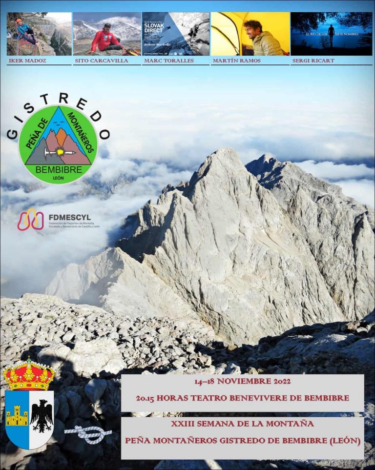 Peña Gistredo Semana de la Montaña cartel