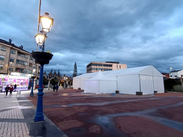 Carpa plaza Santa Bárbara