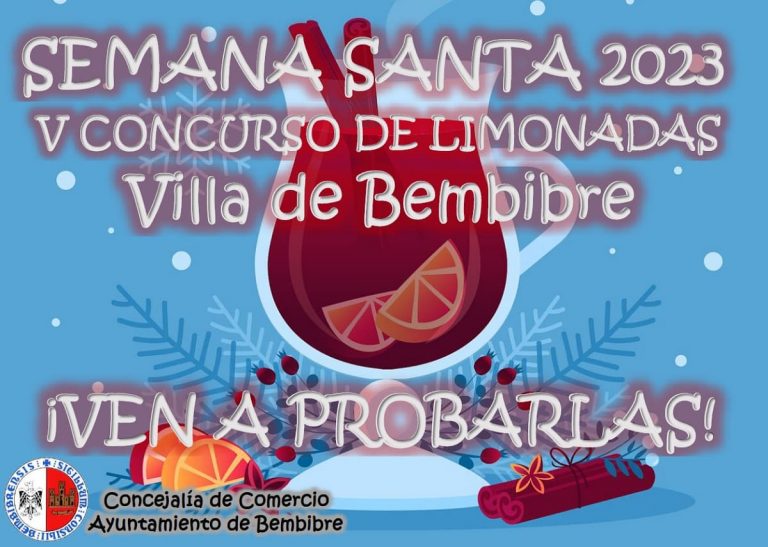Cartel concurso de limonadas Bembibre