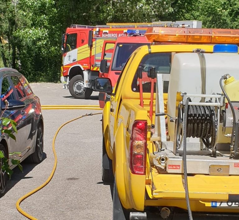 Incendio Molino del Real San Román de Bembibre