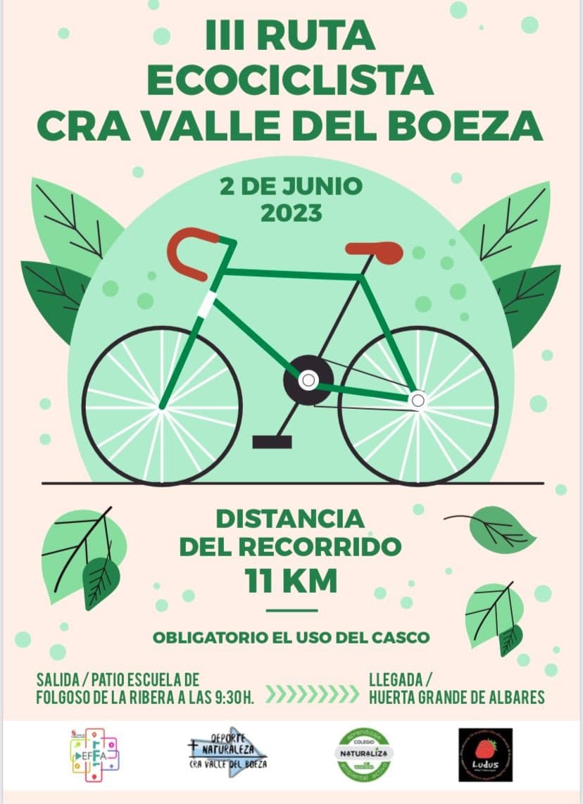 III Ruta Ecociclista CRA Valle del Boeza
