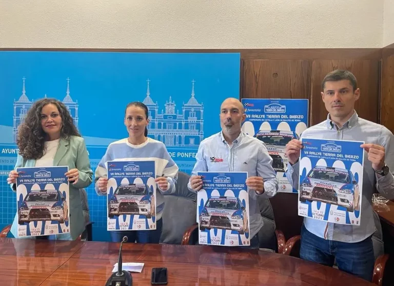 Presentación Rally de Tierra del Bierzo 2023