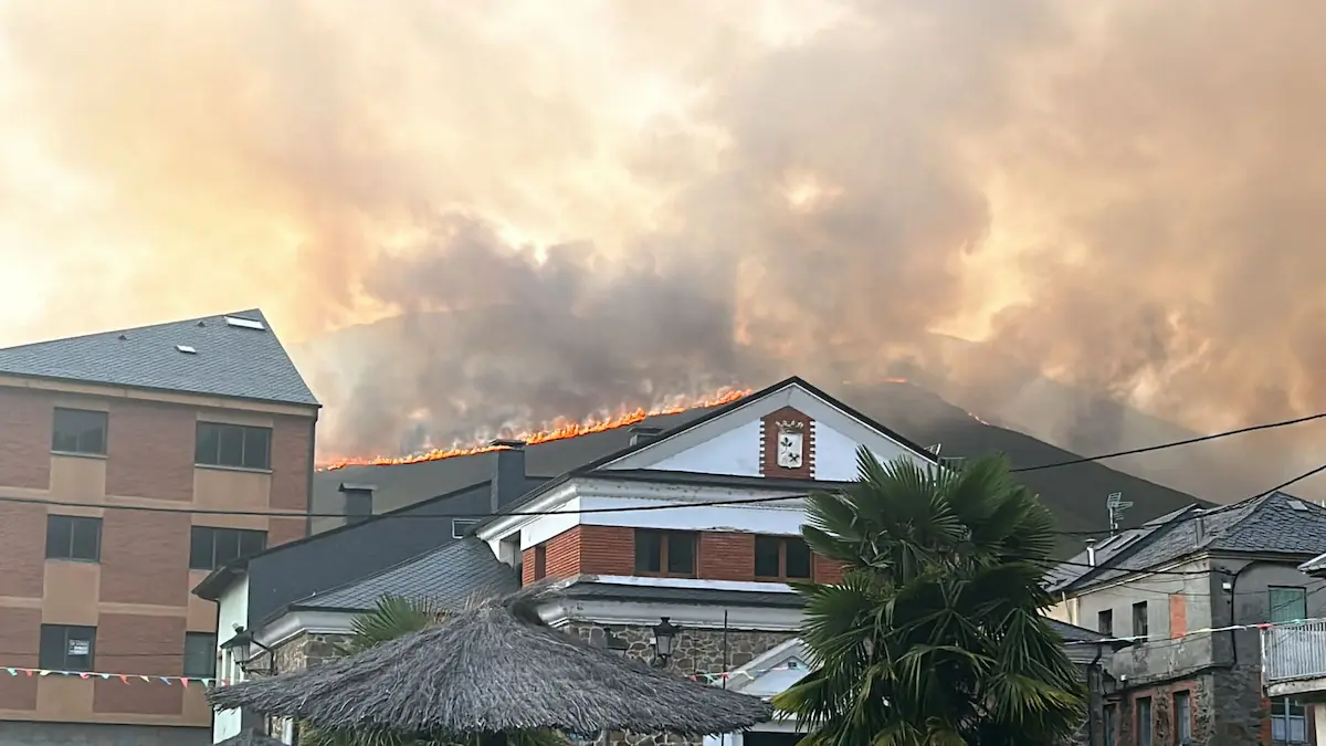 Incendio Colinas del Campo Igüeña