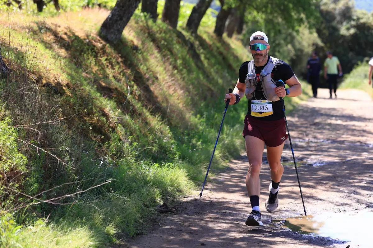 Deibi Chalana en la carrera 101 Peregrinos de Ponferrada