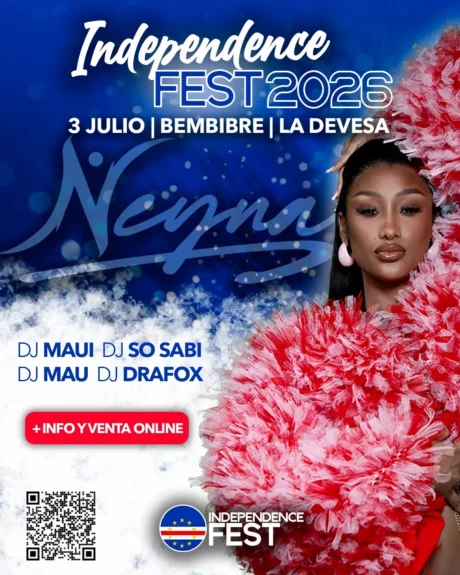 Cartel del Independence Fest 2026 en Bembibre con Neyna como artista principal el 3 de julio en La Devesa.